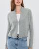 Guest in Residence Guest in Residence Stealth Cashmere Cardigan Heather Grey - 3