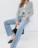 Guest in Residence Guest in Residence Stealth Cashmere Cardigan Heather Grey - 6