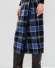 Guest in Residence Guest in Residence Tartan Wrap Skirt Reservoir Combo - 4