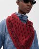 Guest in Residence Guest in Residence The Wild Rag Bandana Scarf Carmine/Black One - 3