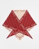 Guest in Residence Guest in Residence The Wild Rag Triangle Scarf Carmine/Butter One - 2