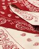 Guest in Residence Guest in Residence The Wild Rag Triangle Scarf Carmine/Butter One - 5