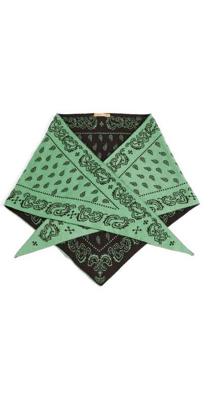 Guest in Residence Guest in Residence The Wild Rag Triangle Scarf Highland/Burnt Cocoa One