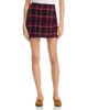 Guest In Residence Guest in Residence Wool Cashmere Tartan Mini Skirt - 1