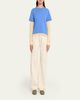 Guest in Residence Layered Cotton-Cashmere Tee - 2