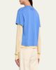 Guest in Residence Layered Cotton-Cashmere Tee - 3