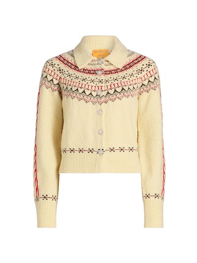Guest in Residence Women's Cloud Chalet Wool-Blend Cardigan