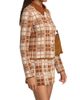 Guest in Residence Women's Fringe Plaid Silk-Linen Shirt - 4
