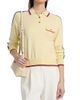 Guest in Residence Women's Relay Cashmere Polo Sweater - 3