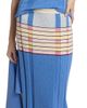 Guest in Residence Women's Striped Silk-Linen Midi-Skirt - 6
