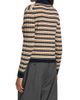 Guest in Residence Women's Striped Silk-Linen Track Polo Shirt - 5
