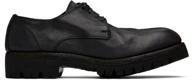 Guidi Guidi Black 792V Leather Derbys