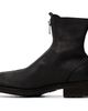 Guidi Guidi Black BOW02 Zip Up Boots - 3