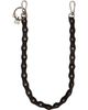 Guidi Guidi Black Leather Keychain - 1