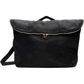 Guidi Guidi Black Leather Messenger Bag