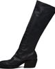 Guidi Guidi Black Soft Horse Black Side Zip Hi Boots - 3
