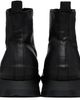 Guidi Guidi Black VS01 Leather Front Zip Ankle Boots - 2