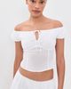 GUIZIO GUIZIO Anabella Top White - 2