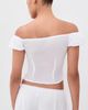 GUIZIO GUIZIO Anabella Top White - 3