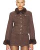 GUIZIO GUIZIO Ares Faux Fur Jacket - 1