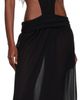 GUIZIO GUIZIO Black Marais Maxi Dress - 4