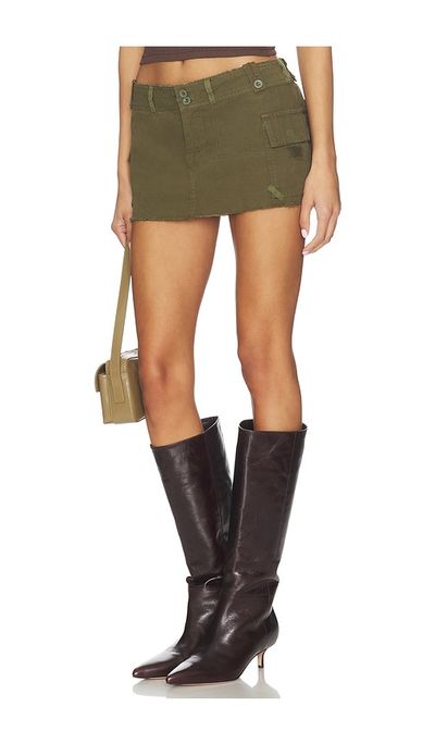 GUIZIO GUIZIO Cargo Mini Skirt
