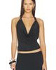 GUIZIO GUIZIO Cowl Neck Halter Top - 1