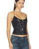 GUIZIO GUIZIO Embellished Lace Marini Top - 2