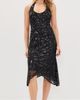 GUIZIO GUIZIO Gisele Sequin Lace Dress Black - 2