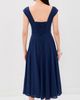 GUIZIO GUIZIO Leila Linen Dress NAVY - 3