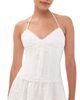 GUIZIO GUIZIO Marini Eyelet Mini Dress White - 1