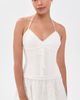 GUIZIO GUIZIO Marini Eyelet Mini Dress White - 2