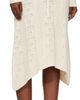 GUIZIO GUIZIO Off-White Noah Wool Cable Midi Skirt - 2