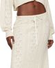 GUIZIO GUIZIO Off-White Noah Wool Cable Midi Skirt - 4