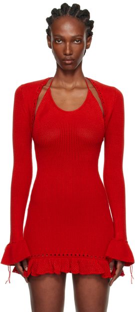 slim fit dress slacks Tie Neck Halter Dress from Camille La Vie and Group USA main image 1