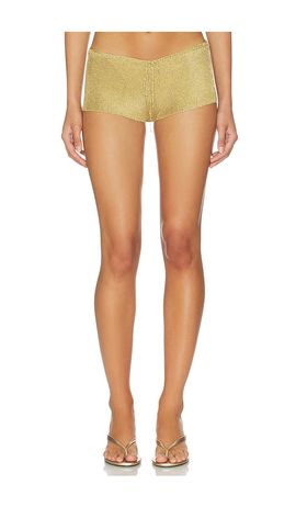GUIZIO GUIZIO Relaxed Metallic Short