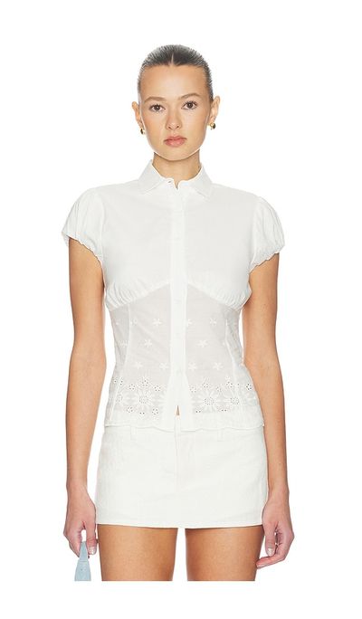 GUIZIO GUIZIO Rinka Embroidered Blouse