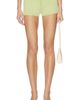 GUIZIO GUIZIO Scallop Tie Knit Short - 1