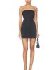 GUIZIO GUIZIO Strapless Lace Back Dress - 1