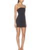 GUIZIO GUIZIO Strapless Lace Back Dress - 2