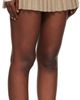 GUIZIO GUIZIO Taupe Vivienne Miniskirt - 2