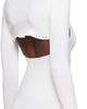 GUIZIO GUIZIO White Crochet Ruffle Sleeve Bolero Cardigan - 3