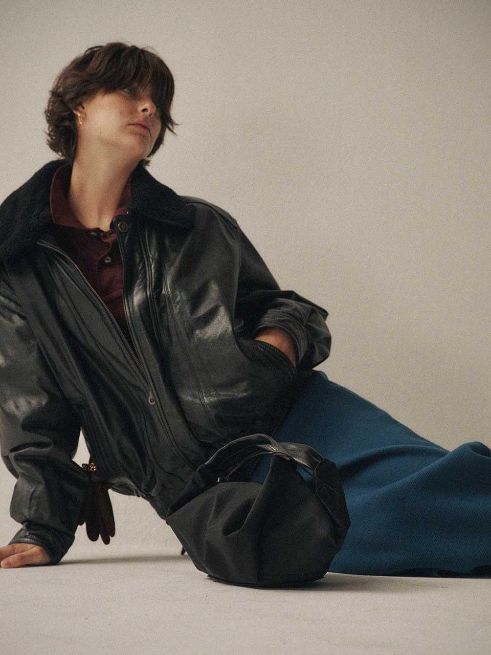 Gumi Aumoniere bag Black