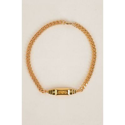 Gwen Beloti Gwen Beloti Gold Bar Block Bracelet 