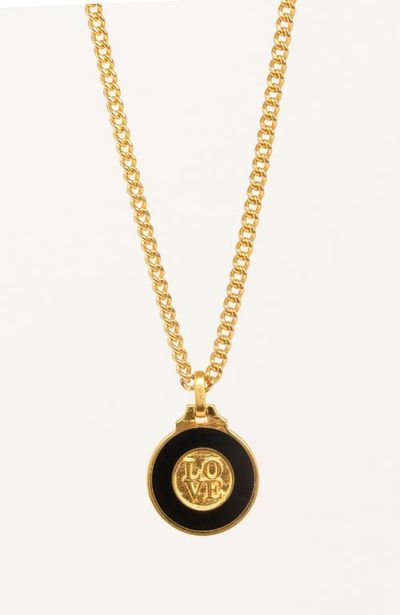 Gwen Beloti Gwen Beloti Love Letter Pendant Necklace