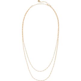 Gwen Beloti Gwen Beloti Two Tier Gold Necklace 