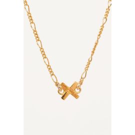 Gwen Beloti Gwen Beloti Woven X Charm Necklace