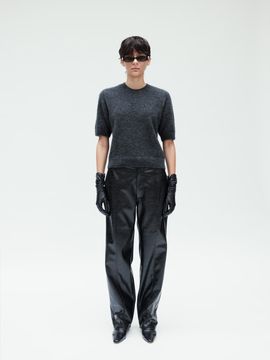 H8 CHOMA KNIT TOP (CHARCOAL)