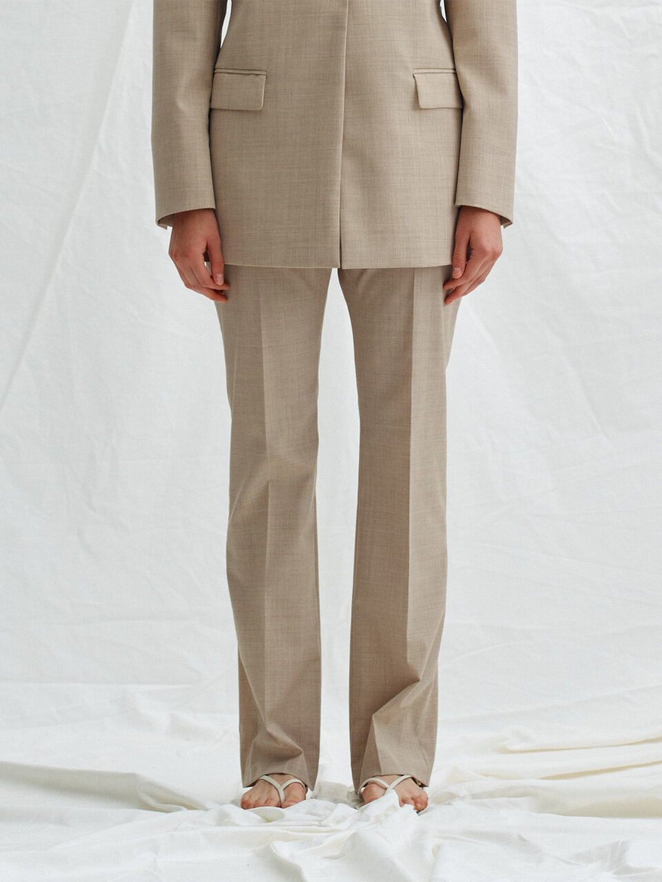 H8 Mile Pants (Melange Beige)