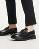 H by Hudson H by Hudson Exclusive Alevero loafers in black leather - 3